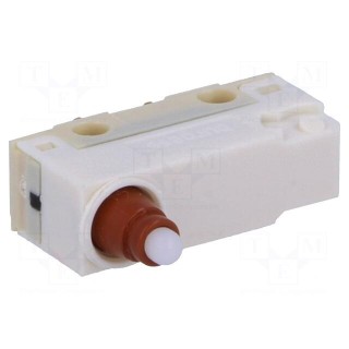 Microswitch SNAP ACTION | SPDT | 5A/250VAC | ON-(ON) | Pos: 2 | IP67