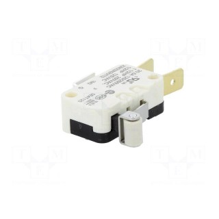 Microswitch SNAP ACTION | 6A/250VAC | SPDT | ON-(ON) | Pos: 2