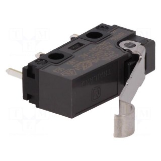 Microswitch SNAP ACTION | SPDT | ON-(ON) | Pos: 2 | IP40 | -25÷85°C