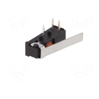 Microswitch SNAP ACTION | SPDT | Pos: 2 | Leads: for PCB,angled