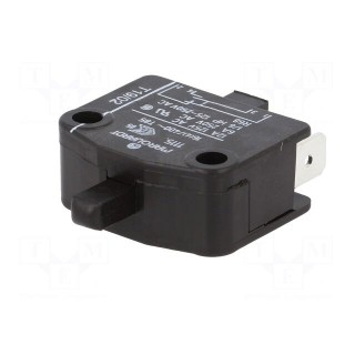 Microswitch SNAP ACTION | SPST-NC | 16A/400VAC | Rcont max: 100mΩ