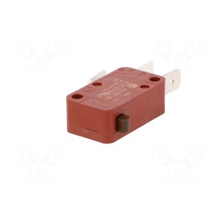 Microswitch SNAP ACTION | 4A/250VAC | SPST NC + NO | Pos: 2 | 1.1N