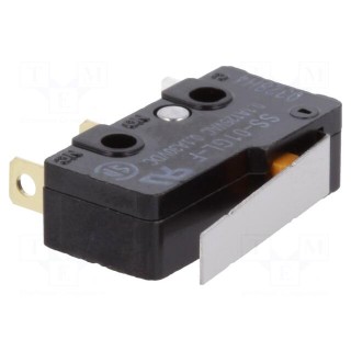 Microswitch SNAP ACTION | 0.1A/125VAC | 0.1A/30VDC | with lever