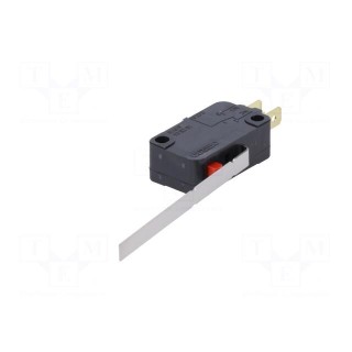 Microswitch SNAP ACTION | 0.1A/125VAC | with lever | SPDT | ON-(ON)