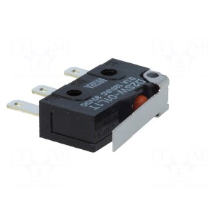 Microswitch SNAP ACTION | 0.1A/125VAC | 0.1A/30VDC | with lever