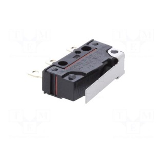 Microswitch SNAP ACTION | 0.1A/125VAC | with lever | SPDT | ON-(ON)