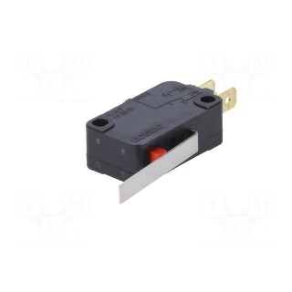 Microswitch SNAP ACTION | 0.1A/125VAC | with lever | SPDT | ON-(ON)