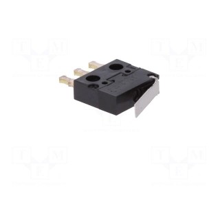 Microswitch SNAP ACTION | with lever | SPDT | 0.5A/30VDC | ON-(ON)