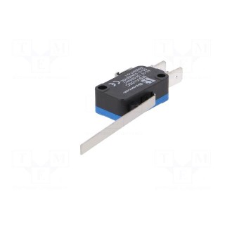Microswitch SNAP ACTION | 10A/250VAC | 0.3A/220VDC | with lever