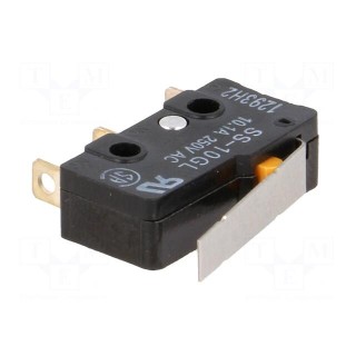 Microswitch SNAP ACTION | 10A/250VAC | 0.6A/125VDC | with lever