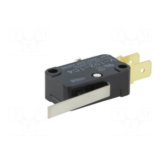Microswitch SNAP ACTION | 10A/250VAC | 0.6A/125VDC | with lever