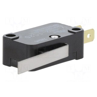 Microswitch SNAP ACTION | 15A/250VAC | with lever | SPDT | ON-(ON)