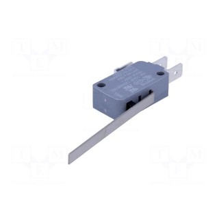 Microswitch SNAP ACTION | with lever | SPDT | 16A/250VAC | ON-(ON)