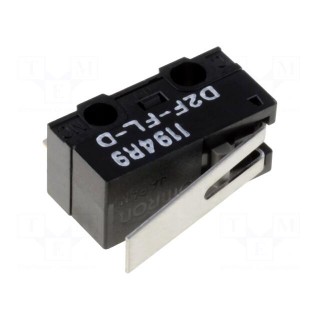 Microswitch SNAP ACTION | 1A/125VAC | 0.5A/30VDC | with lever | SPDT