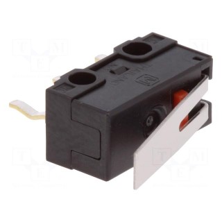 Microswitch SNAP ACTION | 1A/125VAC | 1A/30VDC | with lever | SPDT