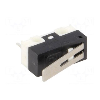 Microswitch SNAP ACTION | with lever | SPDT | 1A/125VAC | ON-(ON)