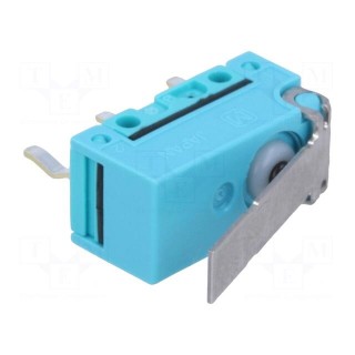 Microswitch SNAP ACTION | with lever | SPDT | 2A/125VAC | 2A/30VDC