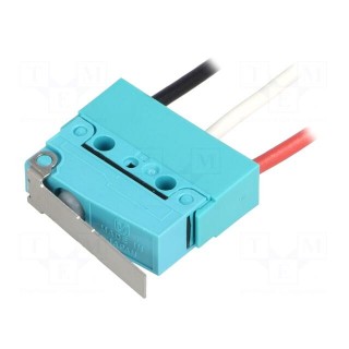 Microswitch SNAP ACTION | 2A/250VAC | 2A/30VDC | with lever | SPDT