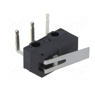 Microswitch SNAP ACTION | with lever | SPDT | 3A/125VAC | 2A/30VDC