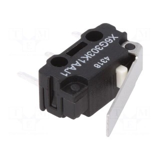 Microswitch SNAP ACTION | with lever | SPDT | 3A/250VAC | ON-(ON)
