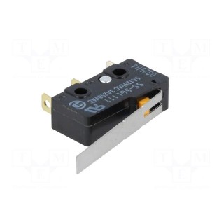 Microswitch SNAP ACTION | 3A/250VAC | with lever | SPDT | ON-(ON)