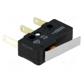 Microswitch SNAP ACTION | 5A/125VAC | with lever | SPDT | ON-(ON)