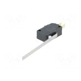 Microswitch SNAP ACTION | 5A/125VAC | with lever | SPDT | Pos: 2