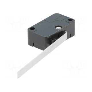 Microswitch SNAP ACTION | 5A/125VAC | with lever | SPDT | Pos: 2 | 2N