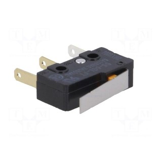 Microswitch SNAP ACTION | 5A/250VAC | with lever | SPDT | ON-(ON)