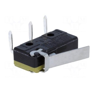 Microswitch SNAP ACTION | 5A/250VAC | with lever | SPDT | ON-(ON)