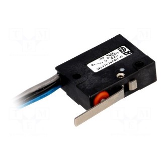 Microswitch SNAP ACTION | with lever | SPDT | 5A/250VAC | ON-(ON)