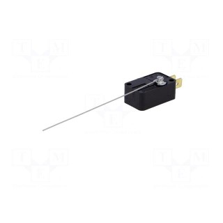 Microswitch SNAP ACTION | with lever | SPDT | 5A/250VAC | ON-(ON)