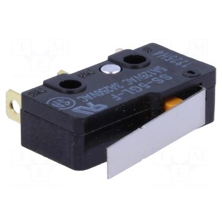 Microswitch SNAP ACTION | 5A/250VAC | with lever | SPDT | ON-(ON)