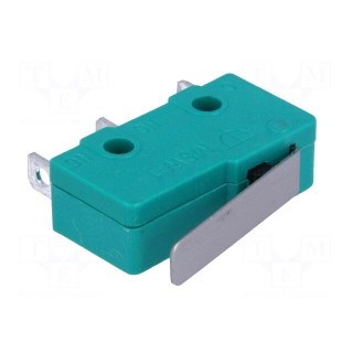 Microswitch SNAP ACTION | with lever | SPDT | 5A/250VAC | ON-(ON)
