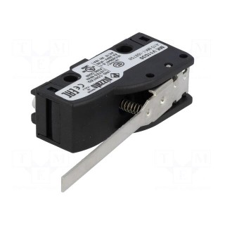 Microswitch SNAP ACTION | 6A/250VAC | 5A/24VDC | with lever | SPDT