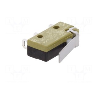Microswitch SNAP ACTION | with lever | SPDT | ON-(ON) | Pos: 2 | XC