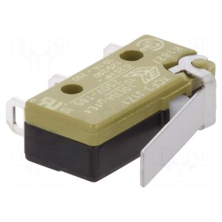 Microswitch SNAP ACTION | with lever | SPDT | ON-(ON) | Pos: 2 | XC