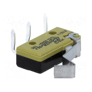 Microswitch SNAP ACTION | 10A/400VAC | SPDT | Rcont max: 100mΩ | 1.5N