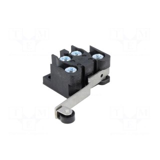 Microswitch SNAP ACTION | with lever (with roller) | 6A/400VAC