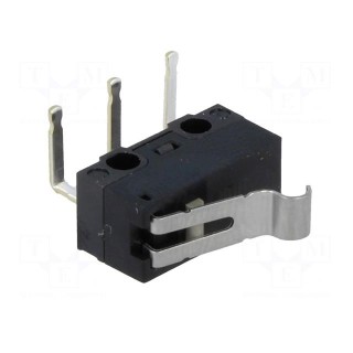 Microswitch SNAP ACTION | 0.5A/30VDC | SPDT | ON-(ON) | Pos: 2 | IP40