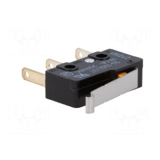 Microswitch SNAP ACTION | 10A/250VAC | SPDT | Rcont max: 30mΩ | Pos: 2