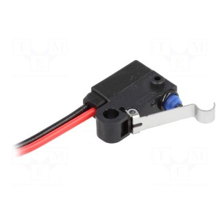 Microswitch SNAP ACTION | 0.1A/125VAC | 2A/12VDC | SPST-NC | Pos: 2