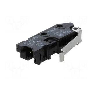 Microswitch SNAP ACTION | 0.1A/125VAC | SPDT | ON-(ON) | Pos: 2 | IP40