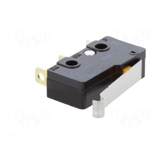 Microswitch SNAP ACTION | 5A/125VAC | SPDT | ON-(ON) | Pos: 2 | IP40