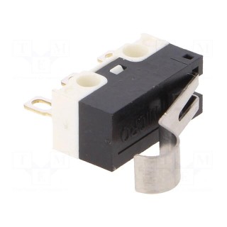 Microswitch SNAP ACTION | 3A/125VAC | SPDT | (ON)-ON | Pos: 2 | 0.55N