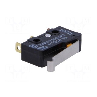 Microswitch SNAP ACTION | 0.1A/125VAC | 0.1A/30VDC | SPDT | ON-(ON)