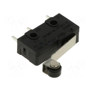 Microswitch SNAP ACTION | 3A/250VAC | with lever (with roller)