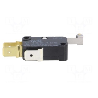 Microswitch SNAP ACTION | 15A/250VAC | 0.6A/125VDC | SPDT | ON-(ON)