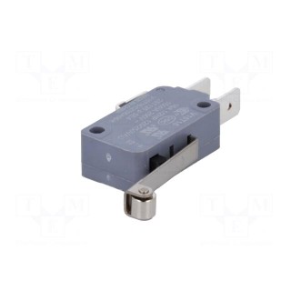 Microswitch SNAP ACTION | with lever (with roller) | SPDT | Pos: 2