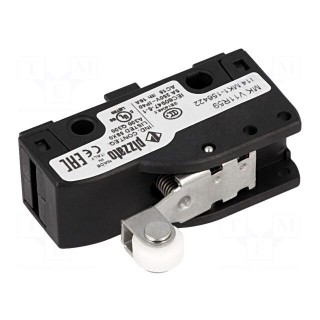 Microswitch SNAP ACTION | 6A/250VAC | 5A/24VDC | SPDT | ON-(ON) | IP40